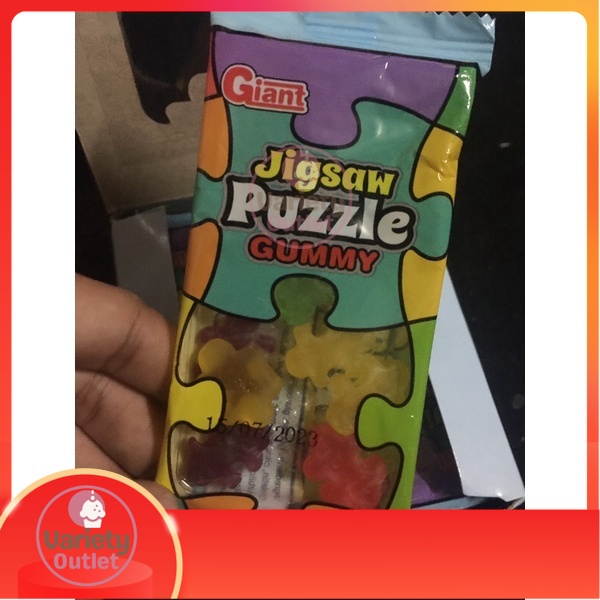 Jigsaw Puzzle Gummy sold per piece Lootbag Fillers, Paninda, Party