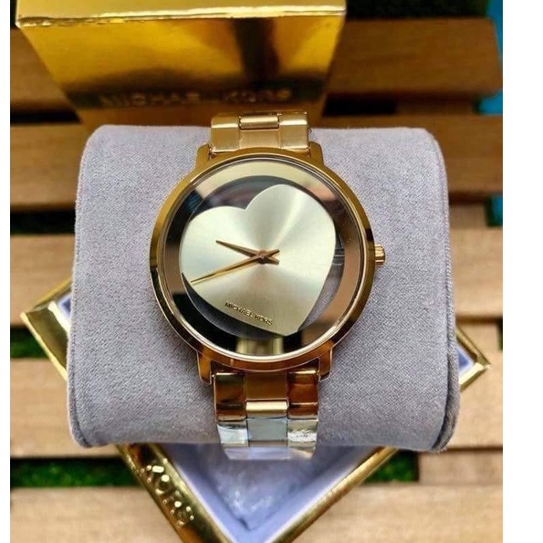 Mk jaryn outlet heart watch