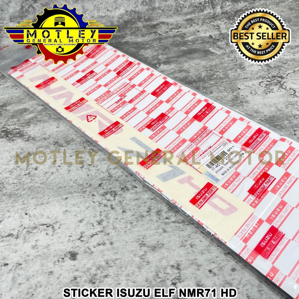Sticker STICKER STICKER ISUZU ELF NMR71 NMR 71 HD | Shopee Philippines