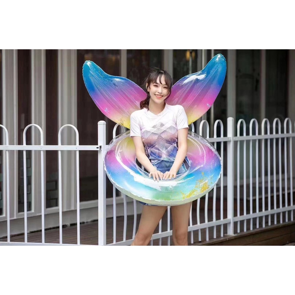 Swimming ring adult female underarm lifebuoy adult hot spring salbabida ...
