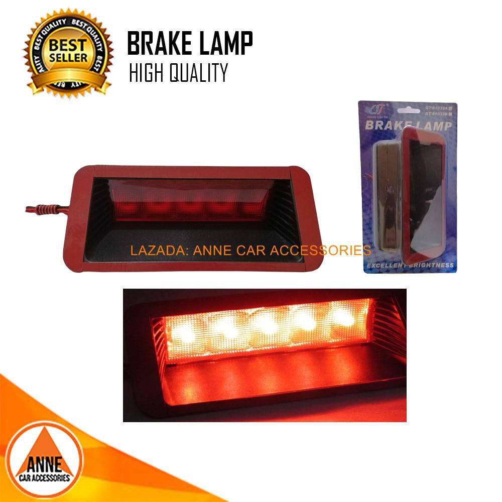 5 LED 12V Universal Car High Mount Rear Brake Light Stop Tail Light