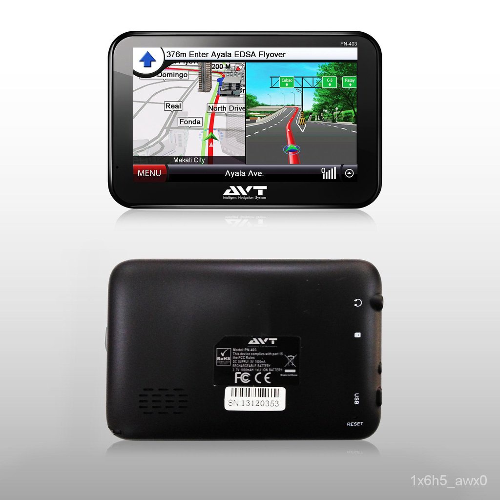 AVT Portable GPS Navigation Navigator Navi Touchscreen Lifetime