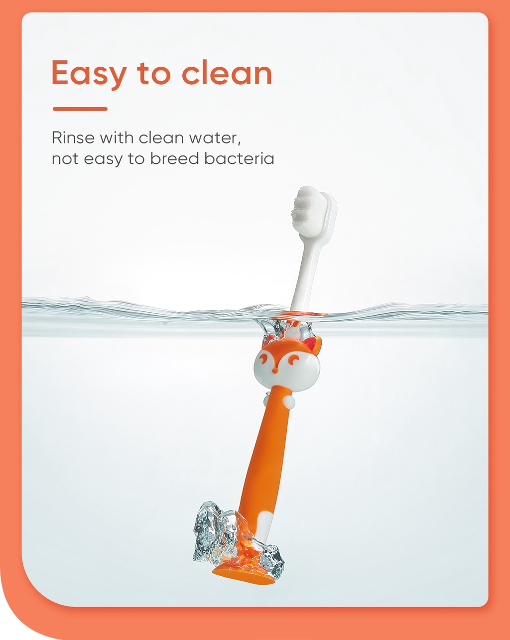 Yoboo Kids Oral Care Toothbrush | Fine Bristles | For Ages 3-9 ...