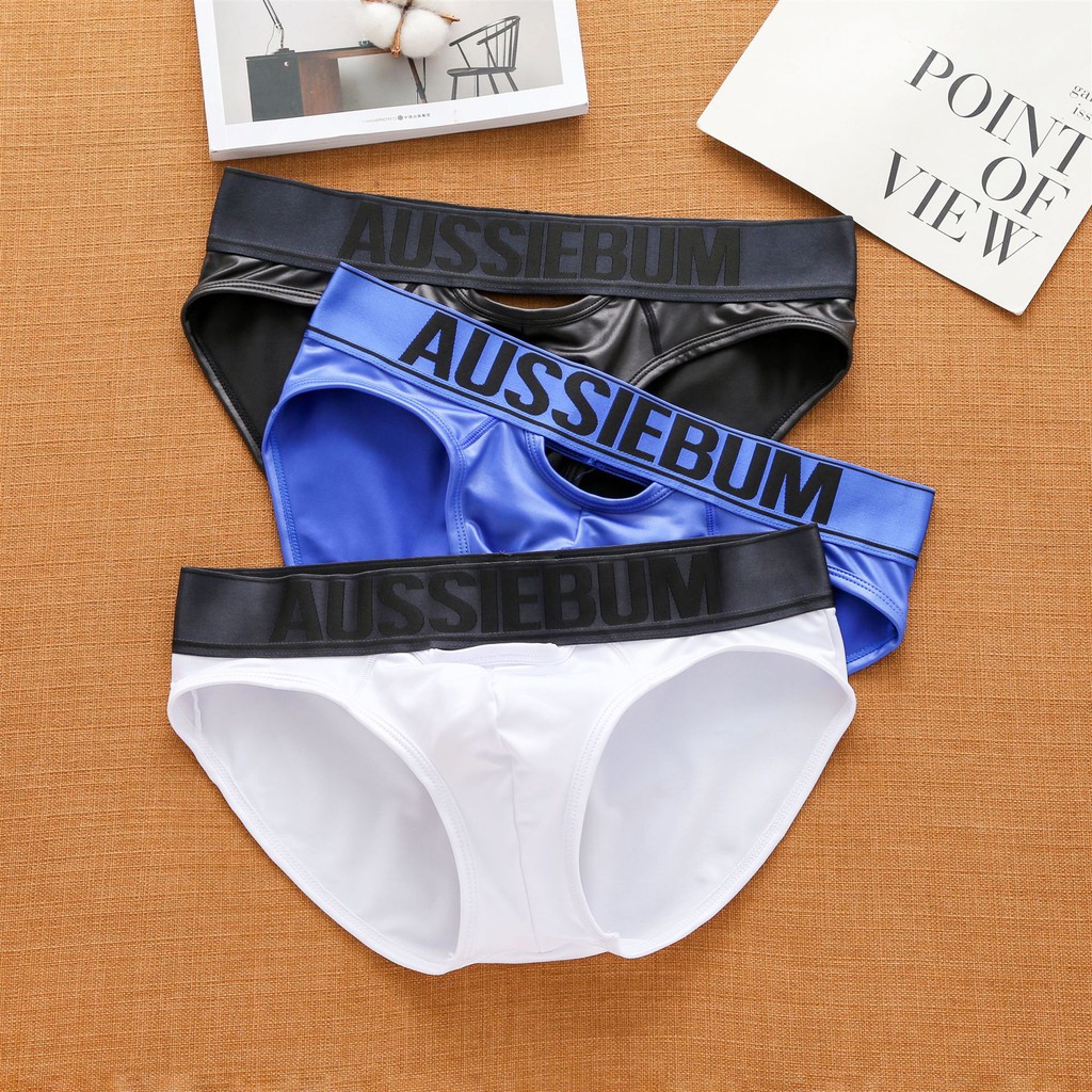 AU136 Aussiebum Brief Underwear Silk / Low Waist / U Convex Sexy