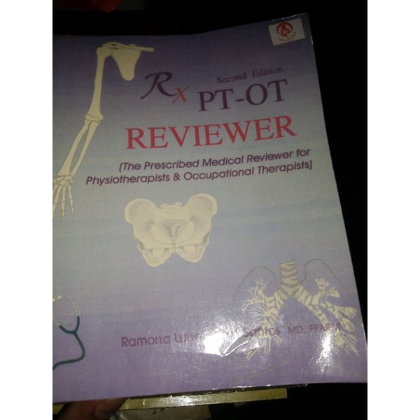 RX PTOT REVIEWER physiotherapy and occupational therapist Shopee Philippines