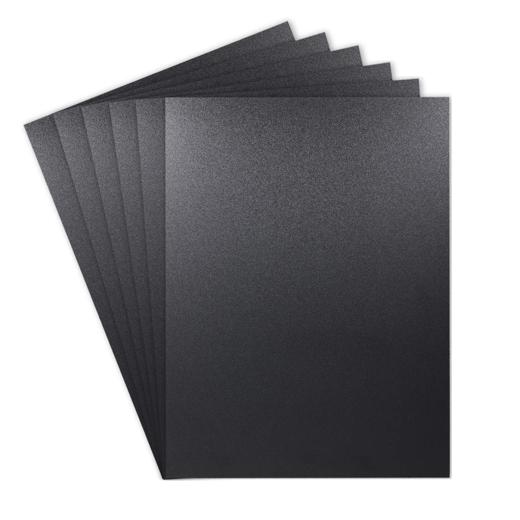 2pcs Black Abs Plastic Sheet Board Model Solid Flat for DIY Materials
