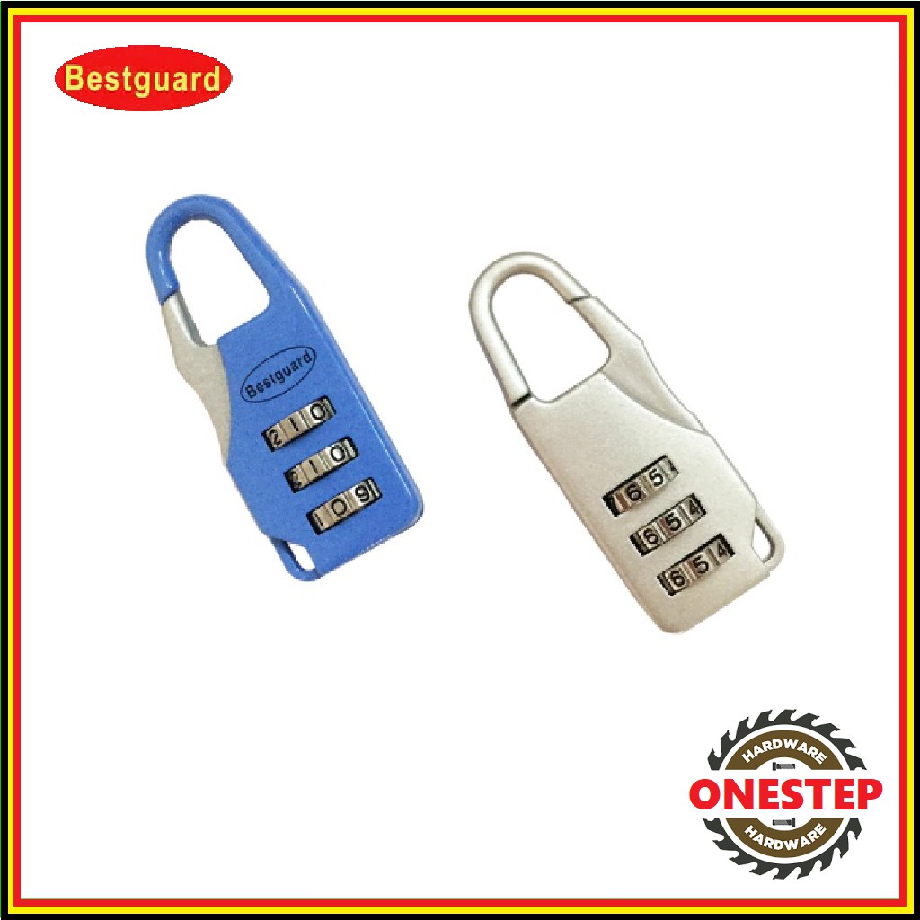 Bestguard combination lock travel set -A363 | Shopee Philippines