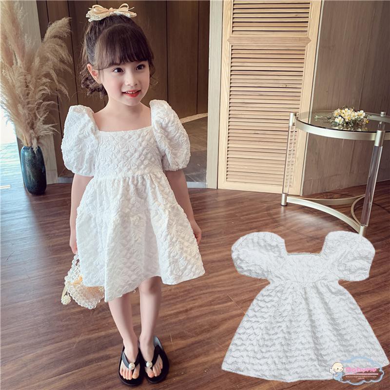 White summer dress baby hot sale girl