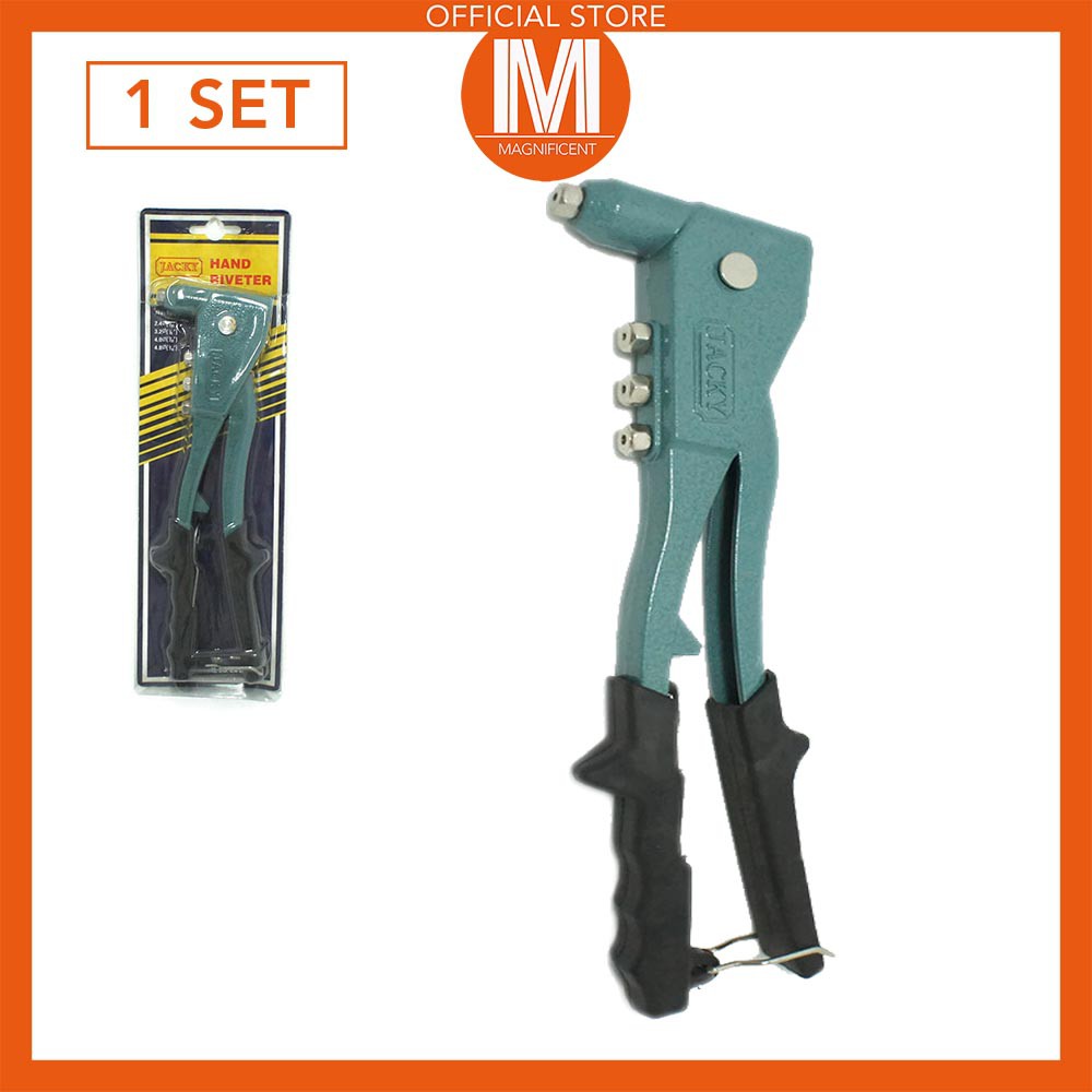 Hand Riveter Heavy Duty Locking Clamp for steel and aluminum rivet ...