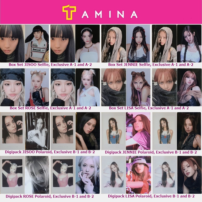 BLACKPINK BORN PINK YG Select Photocard | Shopee Philippines