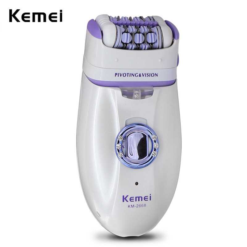 Kemei 2 In 1 Epilator Electric Shaver Defeatherer Depilatory ...