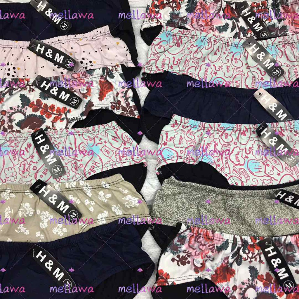 【Philippine cod】 NEW H&M PANTY 12pcs Shopee Philippines