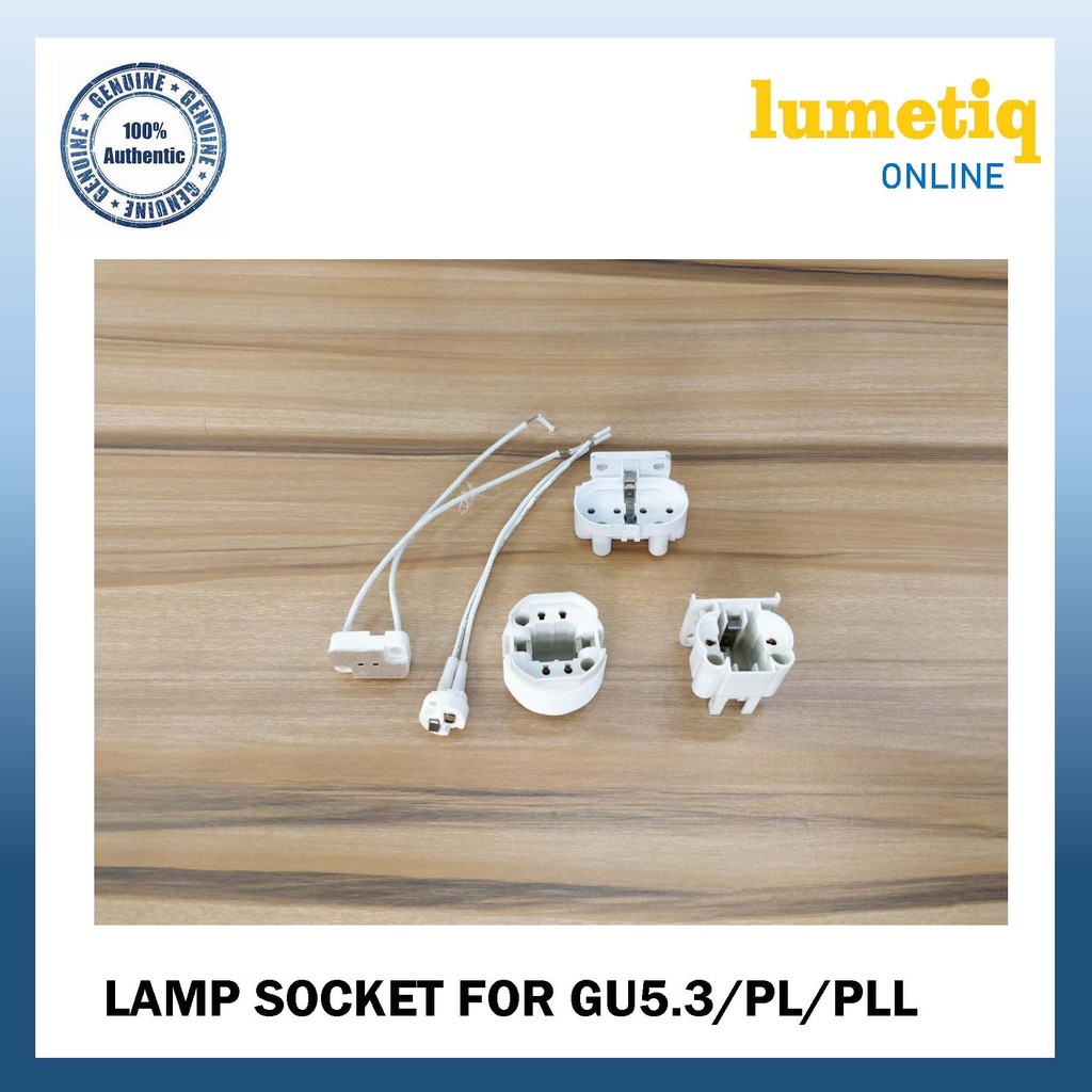 HALOGEN/PINLIGHT SOCKET FOR USE WITH GU5.3/2-PIN/4-PIN | Shopee Philippines