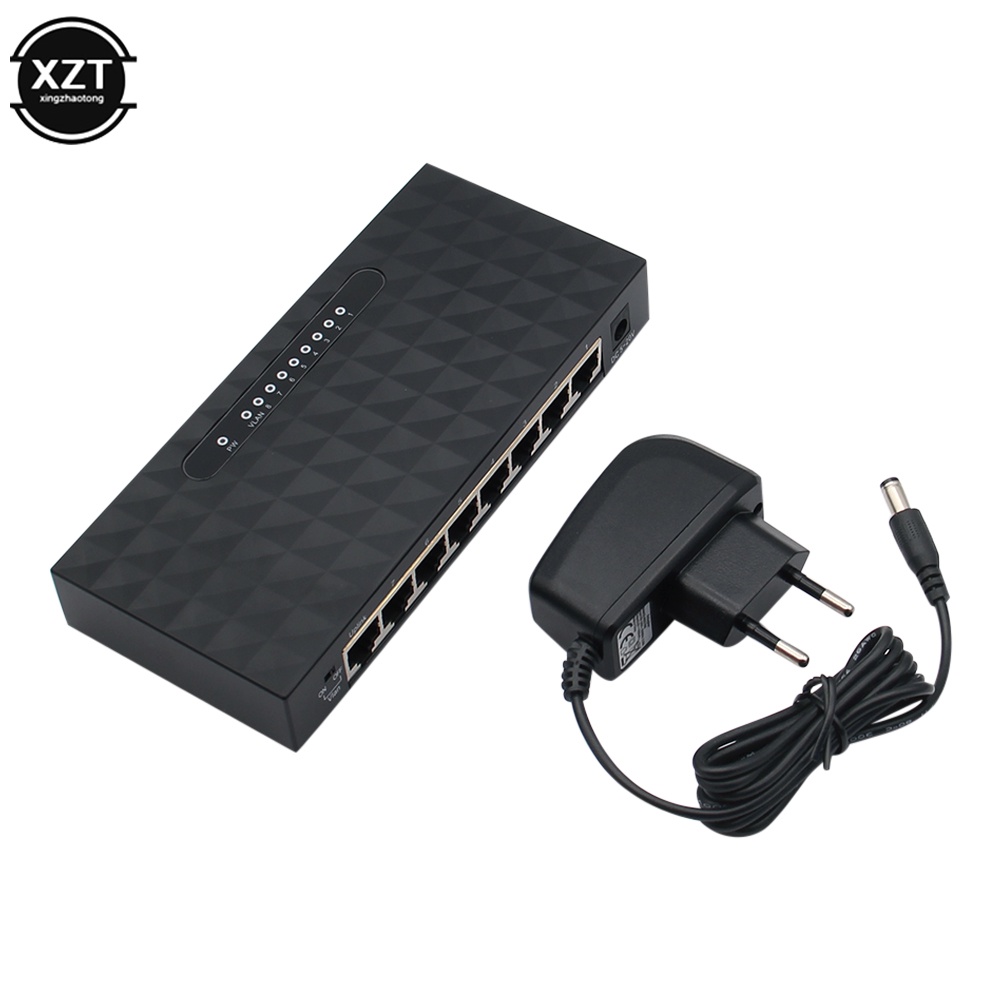 8-Port 1000Mbps Gigabit Network Switch Ethernet Standard High ...