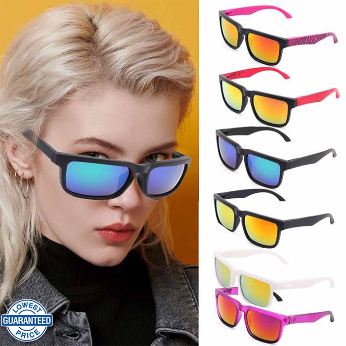 Spy Polarized lens Classic Square Sports Fashion Sunglasses Men Women  Colorful Outdoor Beach Sun Glasses UV400 Goggles