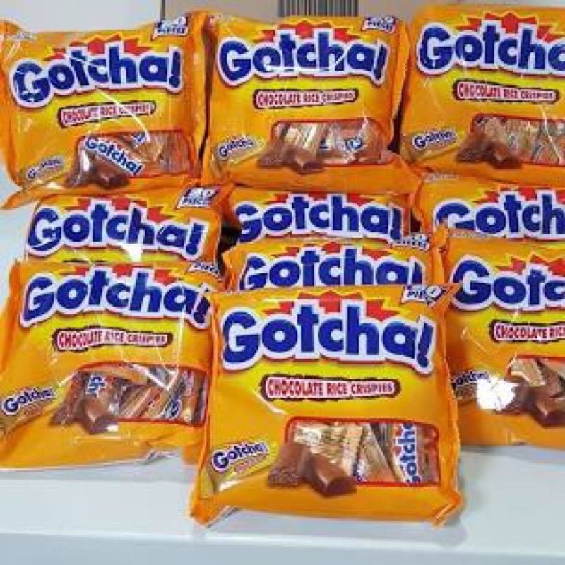 Gotcha Chocolate Rice Crispies & Crunchy choco Malt/Choclets | Shopee ...