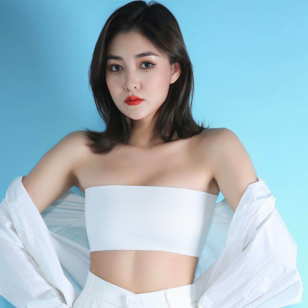 Pullover Tube Full Bandage Chest Binder 6 Inch Bandage Strapless Tomboy