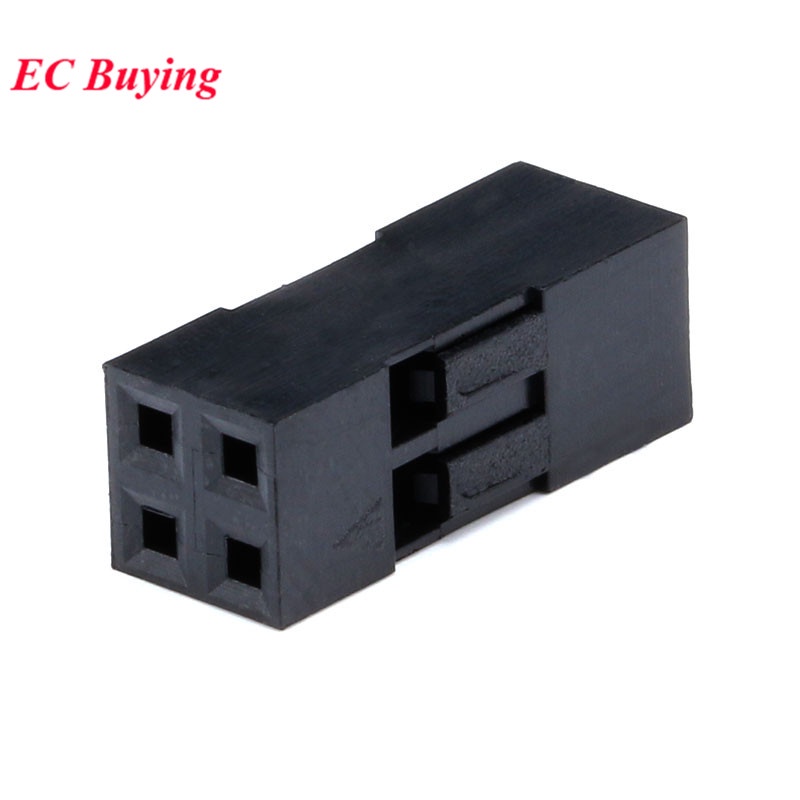 20pcs Dupont Head 2.54mm Pitch Double Row Plastic Pin Connector Jumper ...
