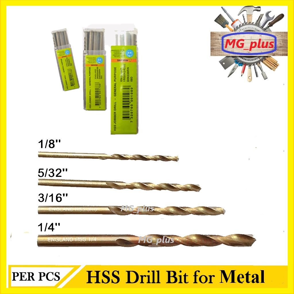 HSS Jobber / Cobalt England Drill Bit General Purpose For Steel ...