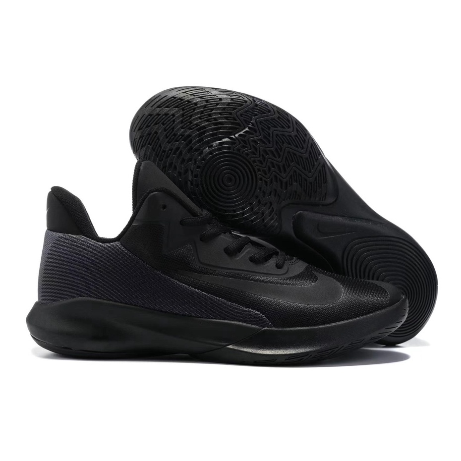 Black best sale shoes basketball