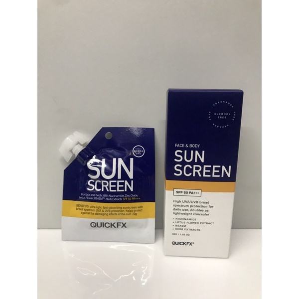 Shop quickfx sunscreen for Sale on Shopee Philippines