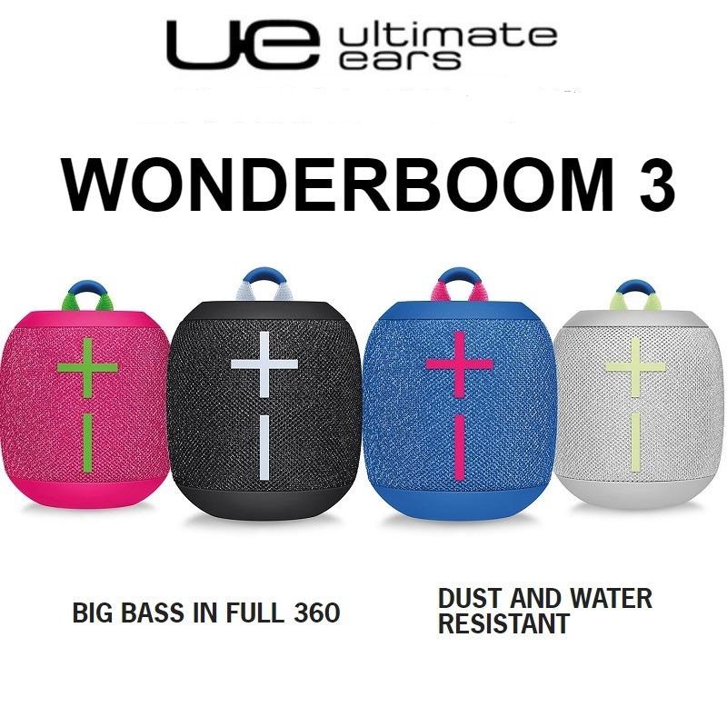 Ultimate Ears WONDERBOOM 3 Portable Bluetooth Speaker Shopee Philippines
