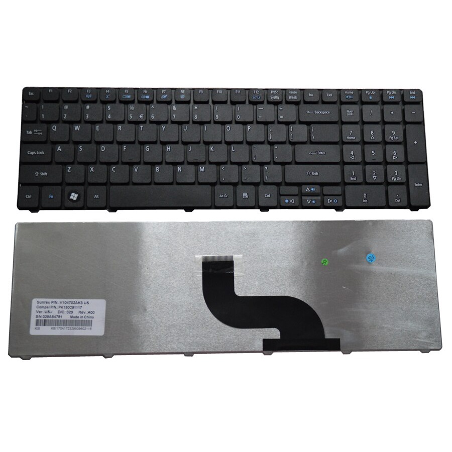 Laptop Keyboard for Acer 5810T 5810 5800 5750 5745 5742 5741G 5741 5740 ...