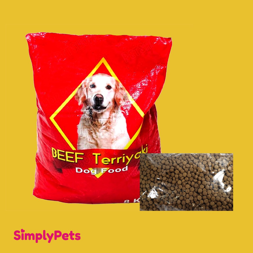 Beef Teriyaki Adult Dog Dry Food 1kg Repack Shopee Philippines