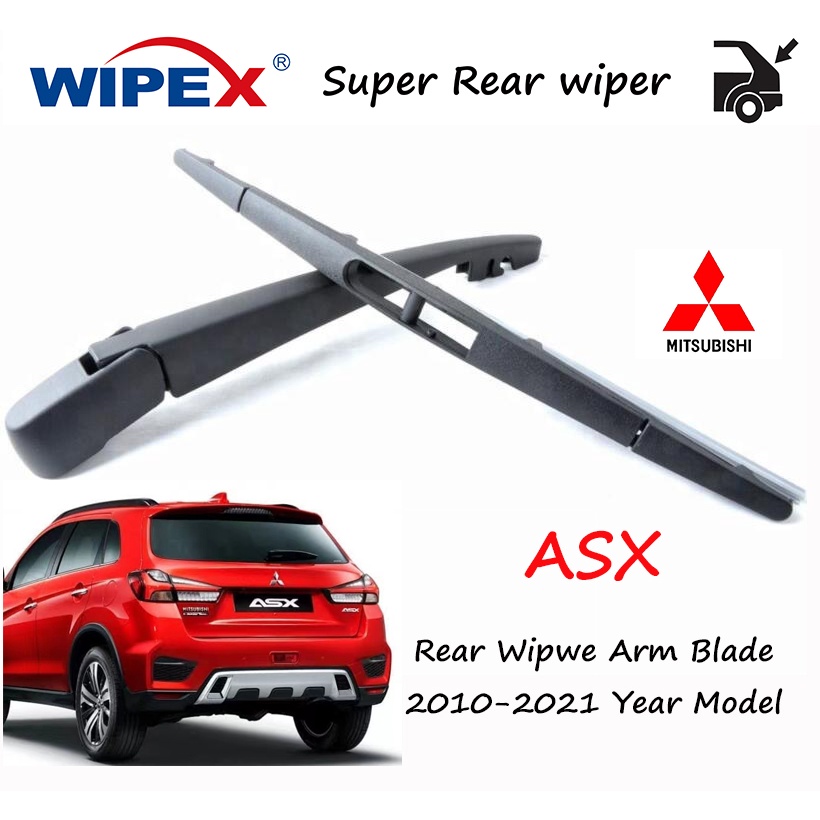 Mitsubishi ASX Rear Wiper arm wiper (Original) Assembly Set for 2010 to ...