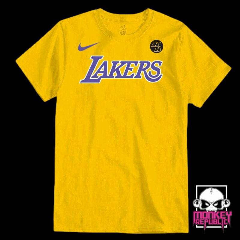 LAKERS SHIRT Lakers tshirt (Black,White) (Small,Medium,Large)