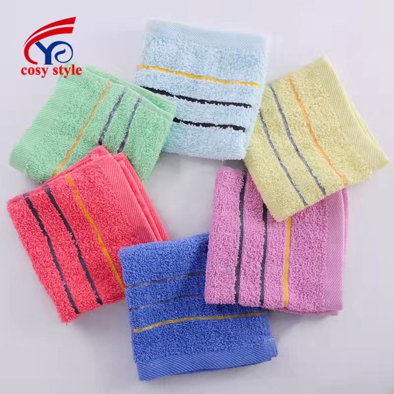 12pcs Pack Cannon cotton Assorted Plain face towel hand towel kitchen ...