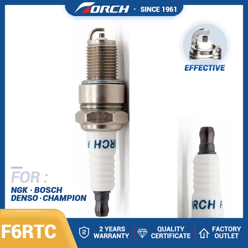 1PCS NEW China Original TORCH F6RTC Spark Plugs Replace for Candle ...