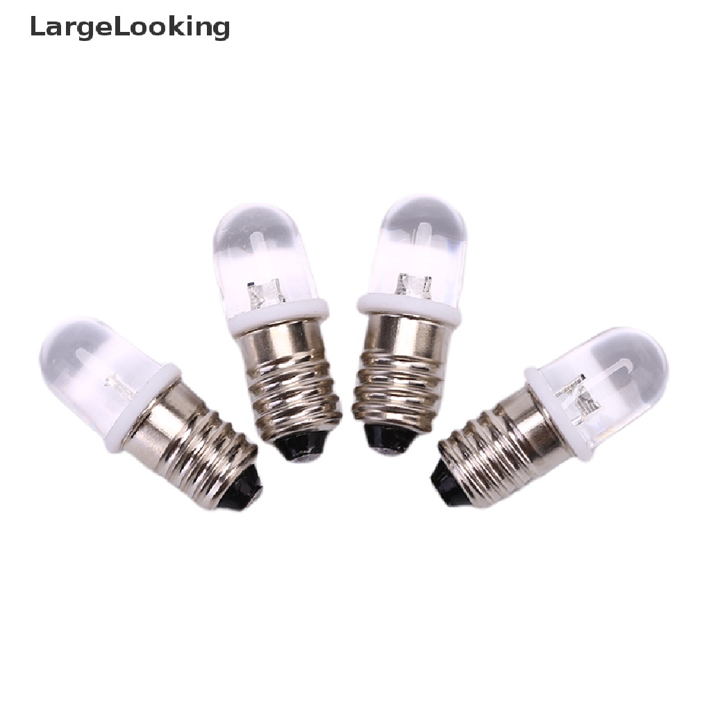 [LargeLooking] 5pcs E10 Led Bulb DC 3V 4.5V Instrument Bulb Indicator ...
