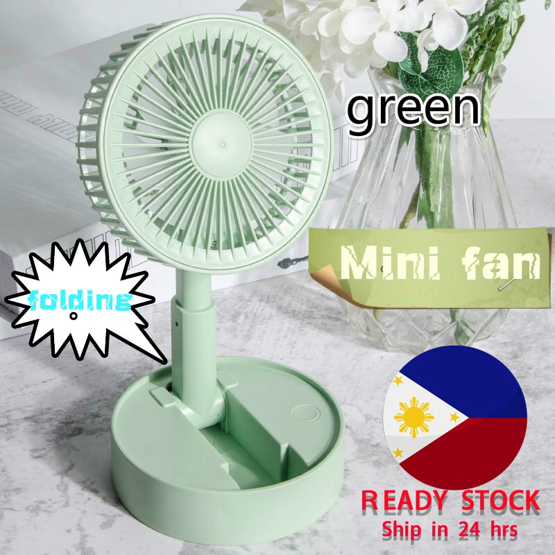 ☃[Philippine spot]Folding Small Fan New USB charging handheld small fan
