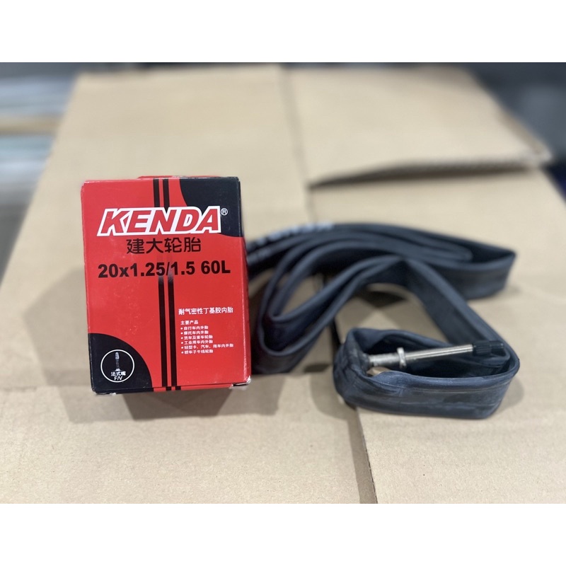 20x1 20x1.25/1.5/1.75/2.125 Inner tube KENDA presta valve type 406 and