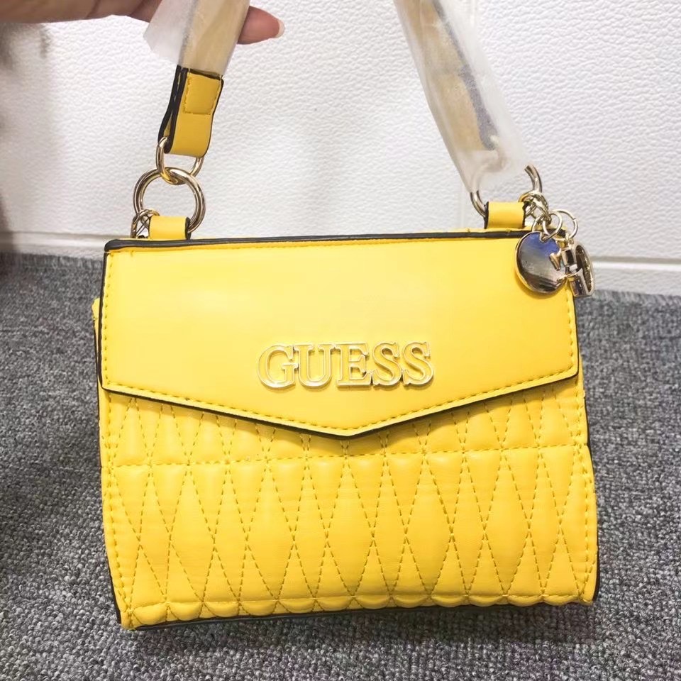 Guess bag yellow sale