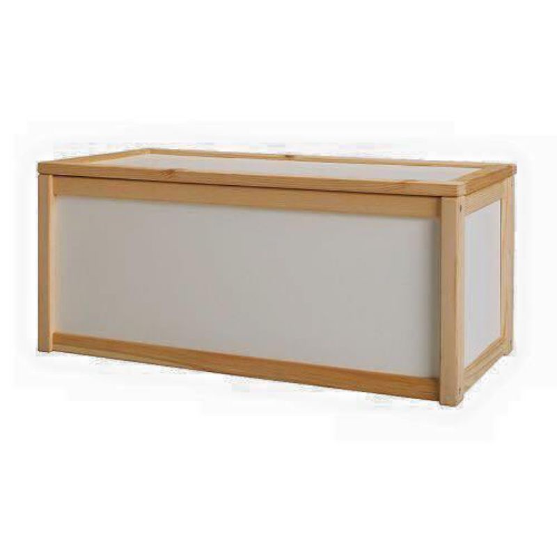 IKEA APA Big Wooden Toy Storage Box / Kotak Kayu Simpan Barang Mainan ...