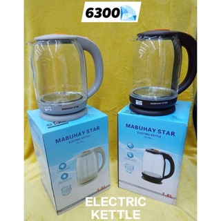 2200W 1.8L Electric kettle GlassTeapot Water kettle Hot Warm Water