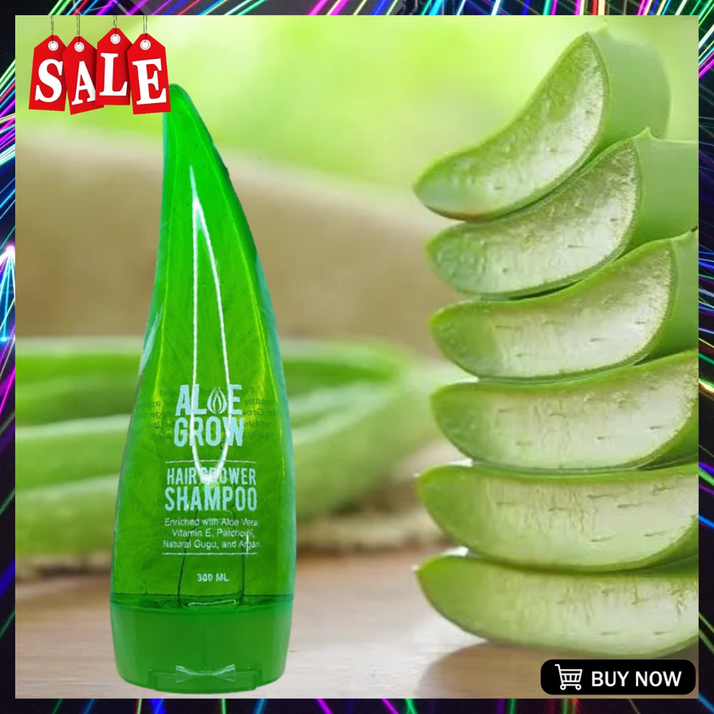 Aloe Grow Hair Grower Shampoo Thickening Shampoo Best Hair Growth