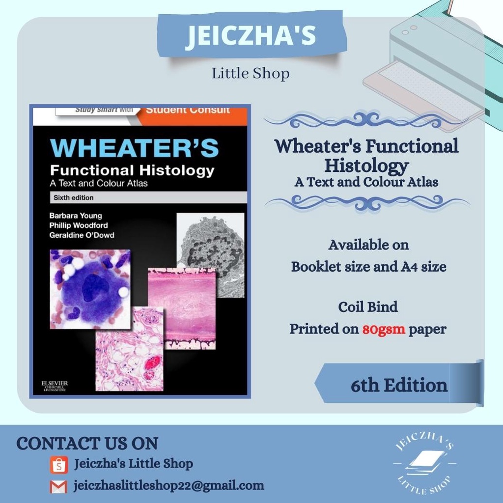 Wheater's Functional Histology [6th Edition] | Shopee Philippines