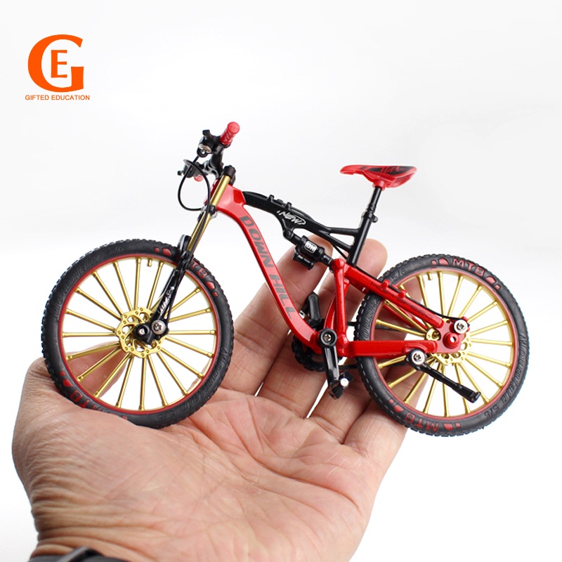 Mini Alloy Downhill Mountain Bike Model New Finger Bicycle Simulation Toy Kid Gift Shopee Philippines