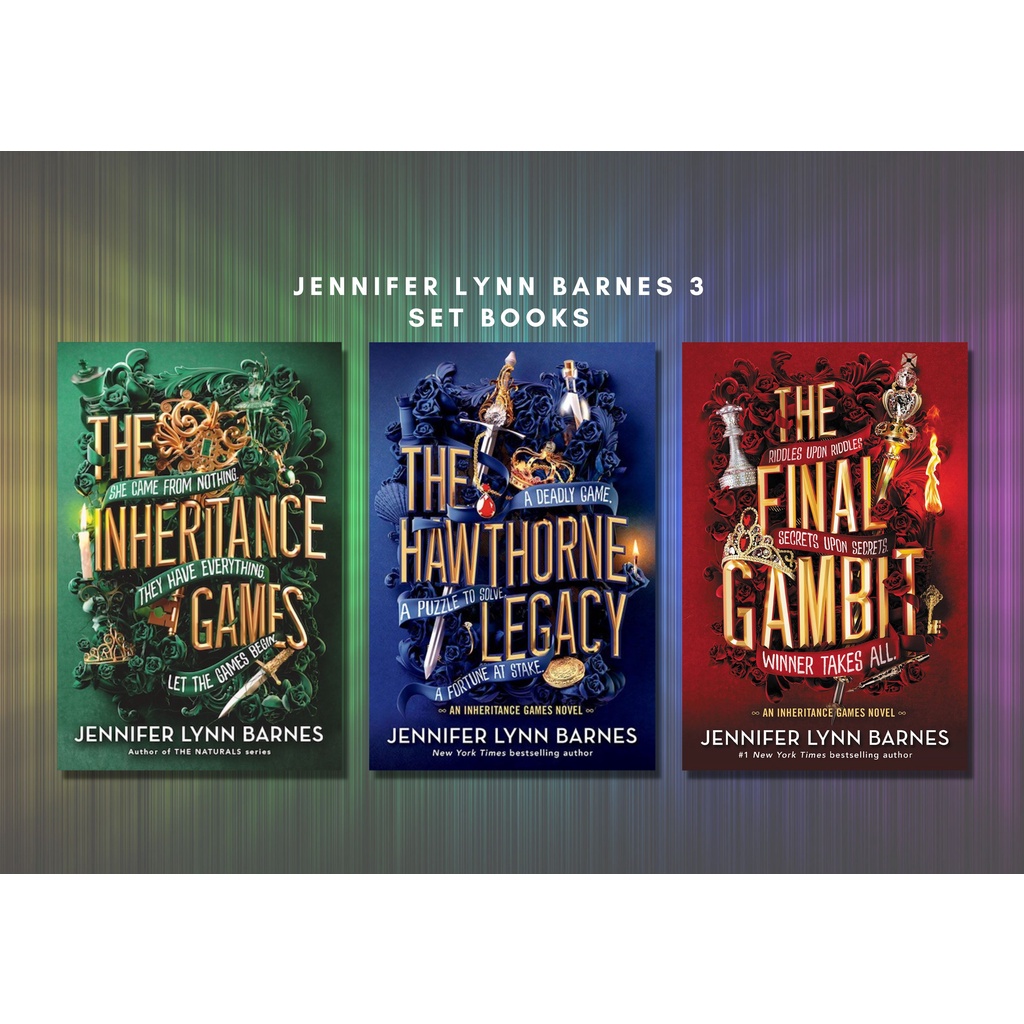 The Inherritance Game+ Hawthorne Legacy+ Final Gambit By:jennifer Lynn 