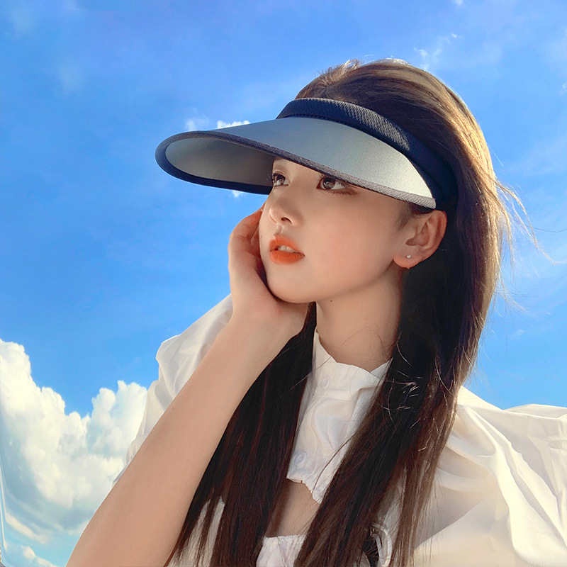 Sun hat UPF50 Korean summer UV anti-UV empty top hat outdoor
