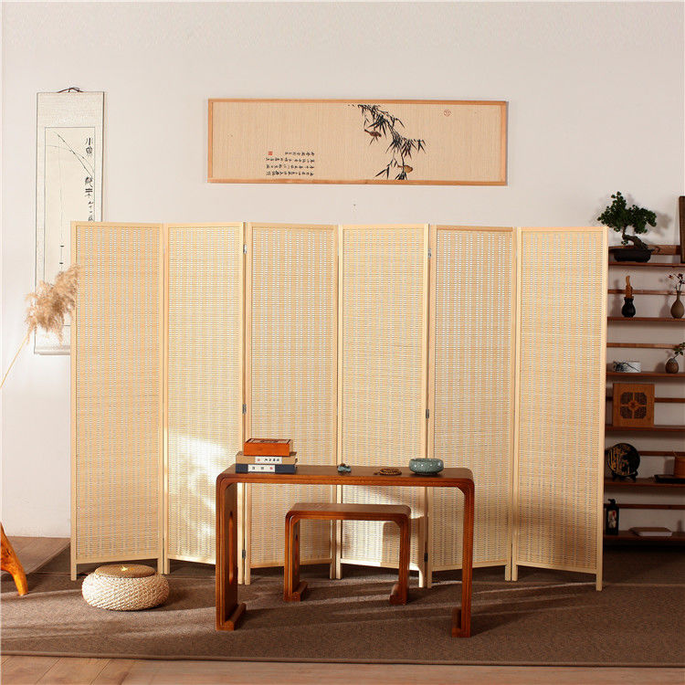 Chinese Screen Folding Partition Simple Modern Living Room Hallway Wall