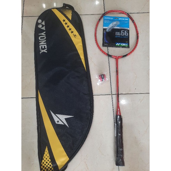 Full SET Badminton Racket YONEX VOLTRIC LD/LIN DAN/LINDAN 100 EX ...