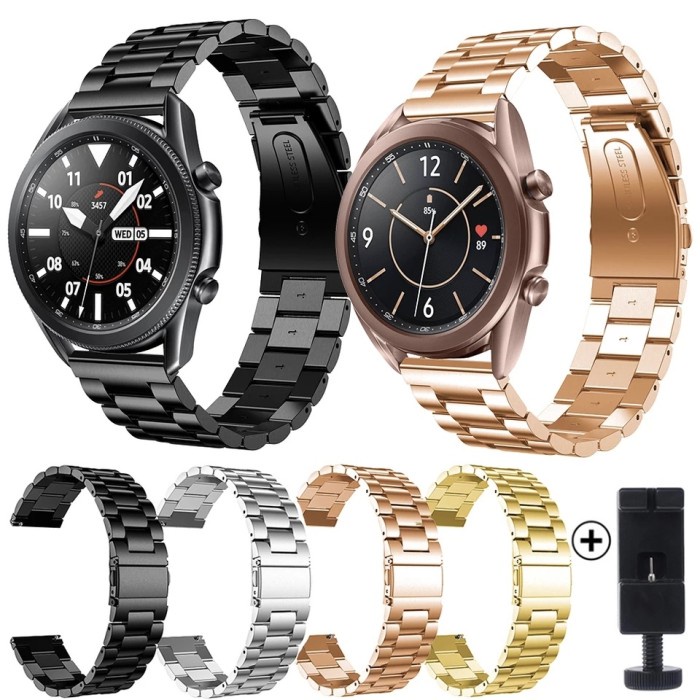 Strap STAINLESS STEEL 3 BEADS Rope SAMSUNG GALAXY WATCH 3 41mm | Shopee ...
