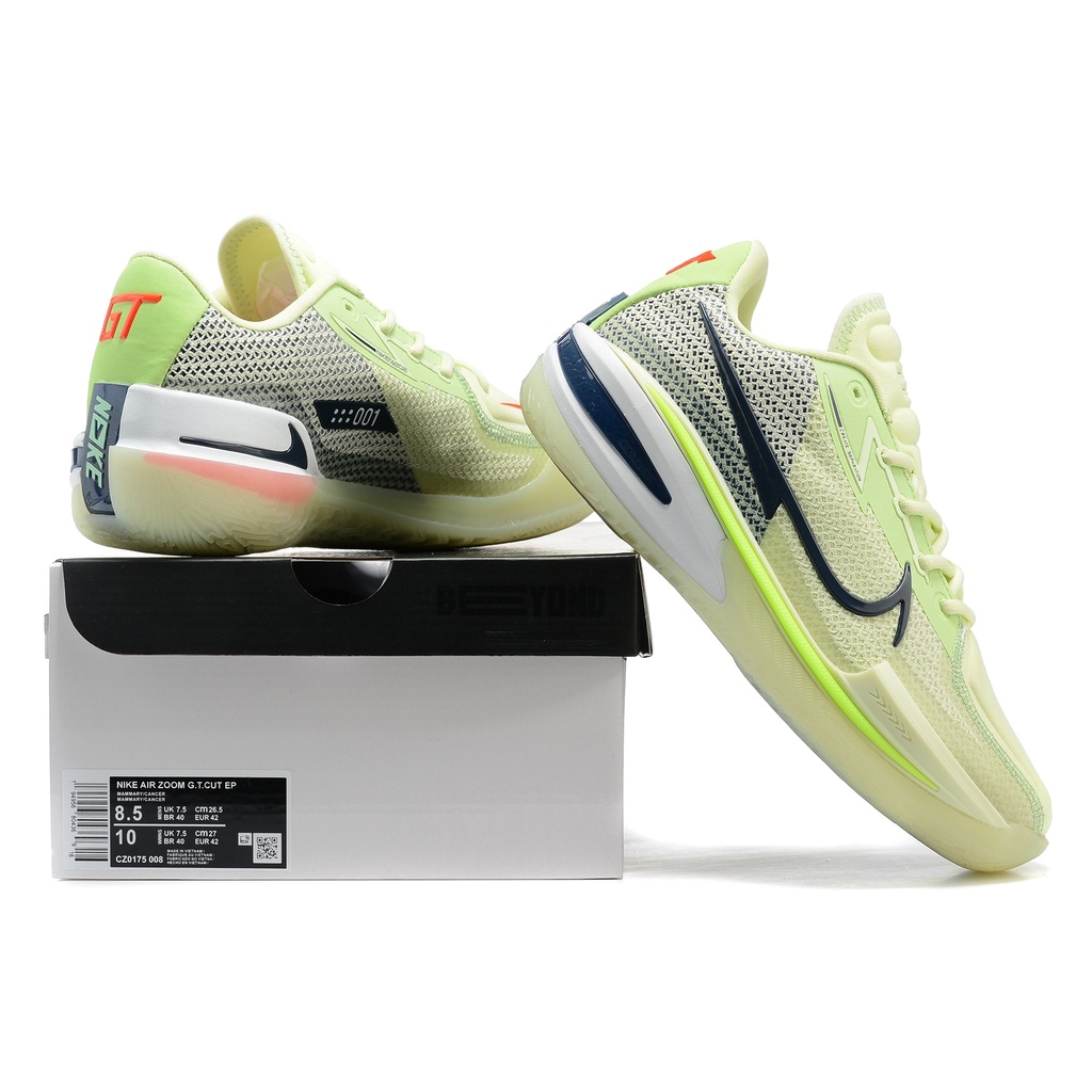 Light green hot sale basketball shoes