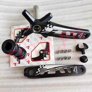 Jiankun Hollow Bicycle Crank 104 BCD CNC Untralight Crankset MTB Road with BB Axis Single Disk Shopee Philippines