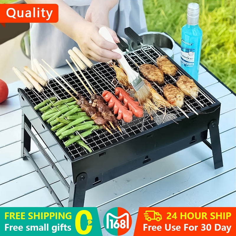 Barbecue Grill Charcoal Griller Outdoor Stainless Steel Bbq Grills