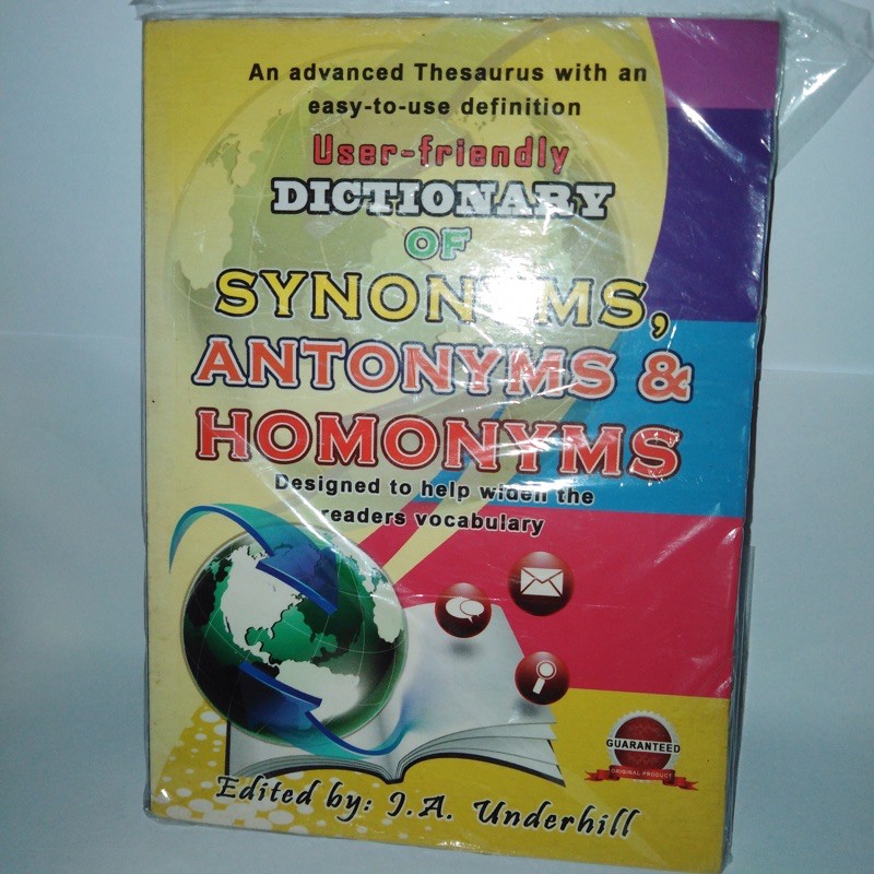 Dictionary of synonyms antonyms homonyms Shopee Philippines